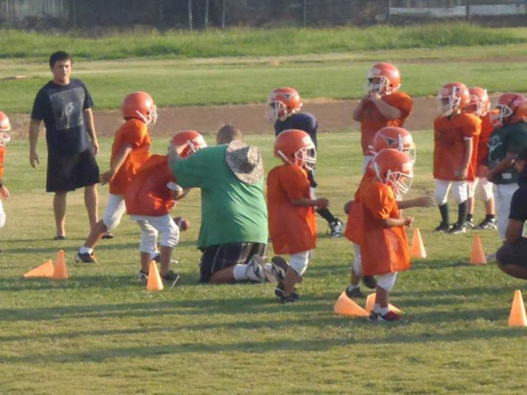 Jamie Alirez's album, Jesse and Landon's football practice