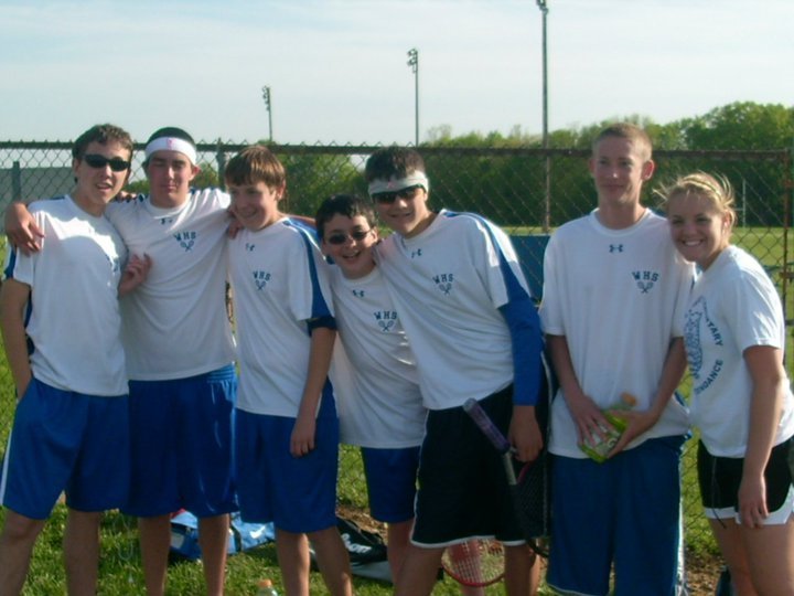 Peg Adams' album, WHS tennis team