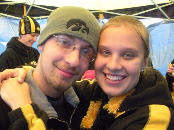Michelle Erickson's album, Hawks game