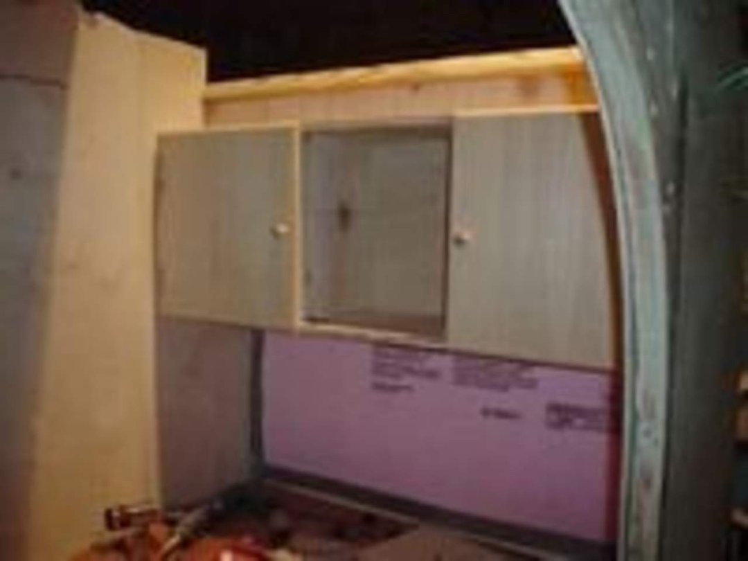 Sue Meng's album, Teardrop trailer that Gary built