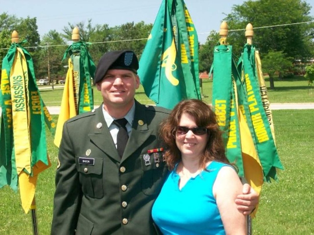 Brenda Hutchison's album, PFC Heath Shook