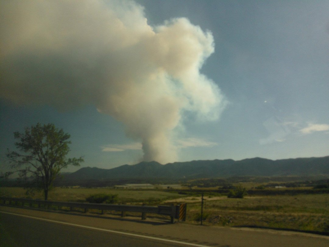 Raquel Chambers' album, Waldo Canyon Fire in Colorado Springs