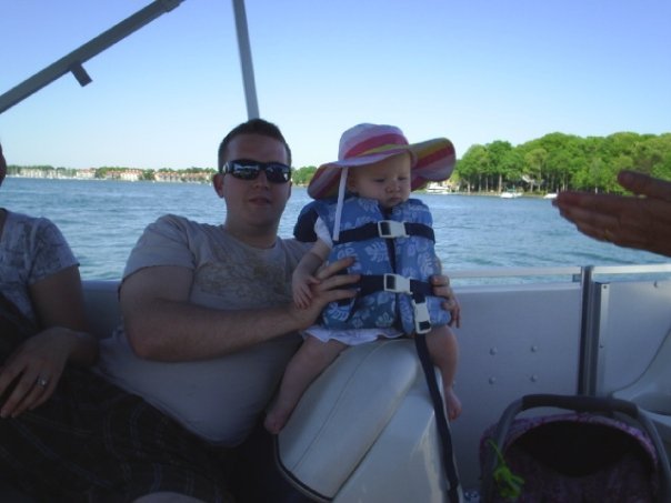 Carl Stevens' album, Taylor Brooke's first boat ride