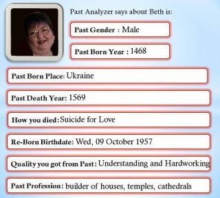Beth Wild's album, Past Life Analyzer Photos