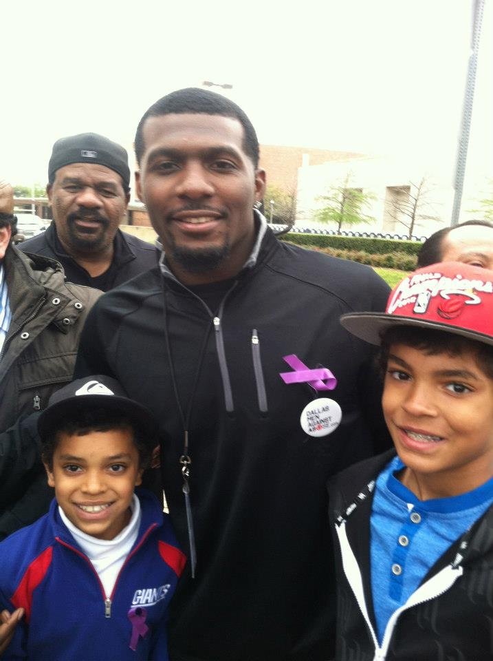 Darryl Brown's album, Dez Bryant and the boys