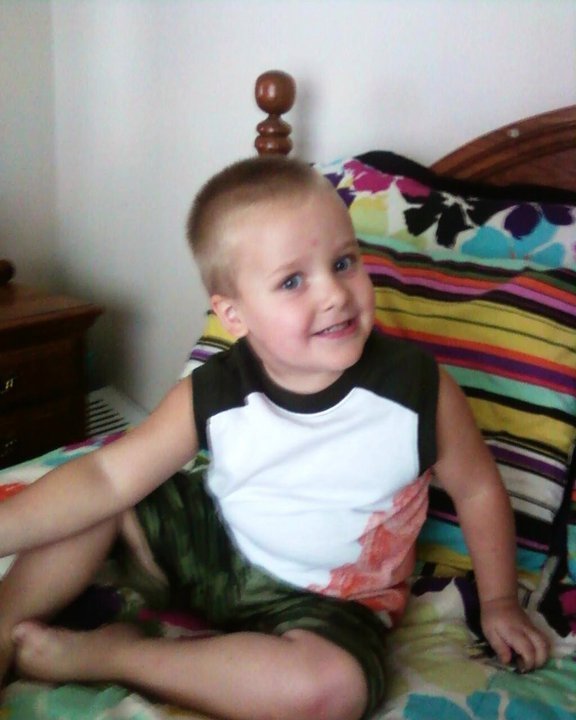 Stacy Keller's album, Me and my son Aaron