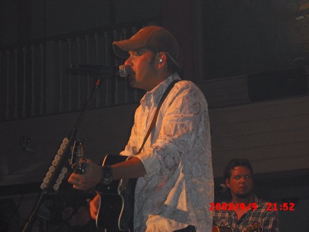 Terry Waters' album, Rodney Atkins Concert