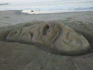 Michael Ludwig's album, Santa Cruz Sand Sculpture