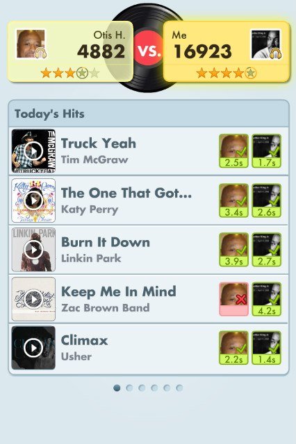 Lisa Harrison's album, SongPop