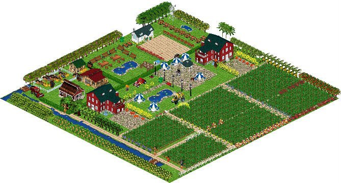 Wanda Timmons' album, Farm Town Photos