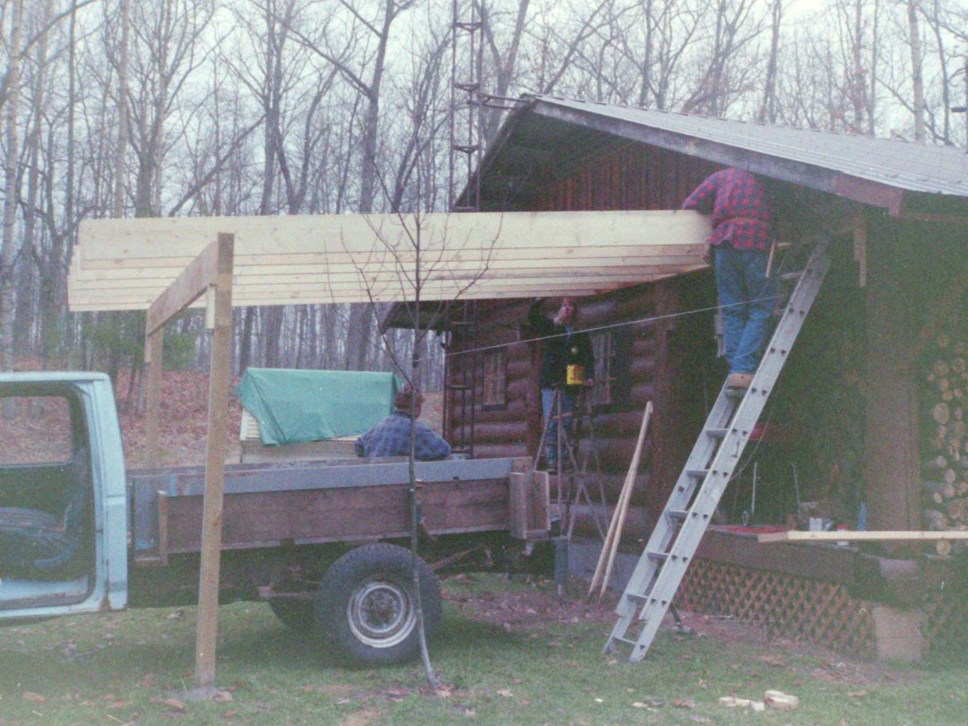 Wendy Kerry's album, Building Kerry cabin