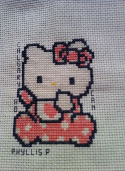 Phyllis Parker's album, Stitching
