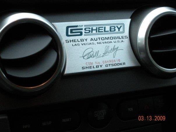 John Schweitzer's album, GT 500 KR