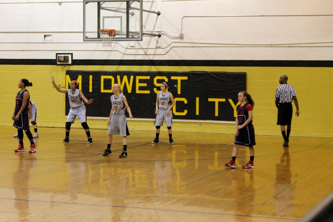 Comanche Thomas' album, Kiah's Chaos Basketball at Mid West City High