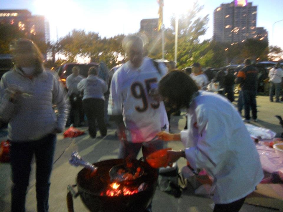 Jackie Wilhelm's album, Bears game
