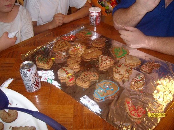 Cindy Alieni's album, grand kids making christmas cookies and some other stuff