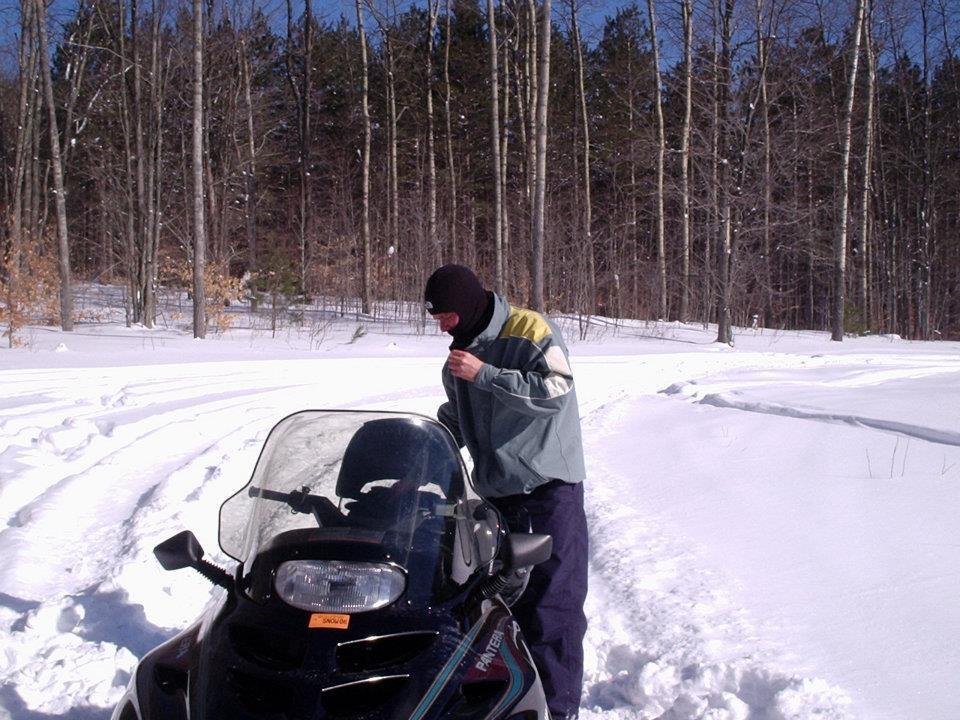 mARSHALL Hodges' album, Snowmobiling in Cadillac Michigan