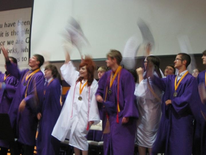 Anne Johnson's album, Jeff Johnson's graduation from high school