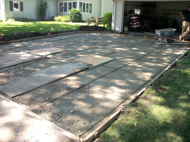 James Behne's album, New driveway