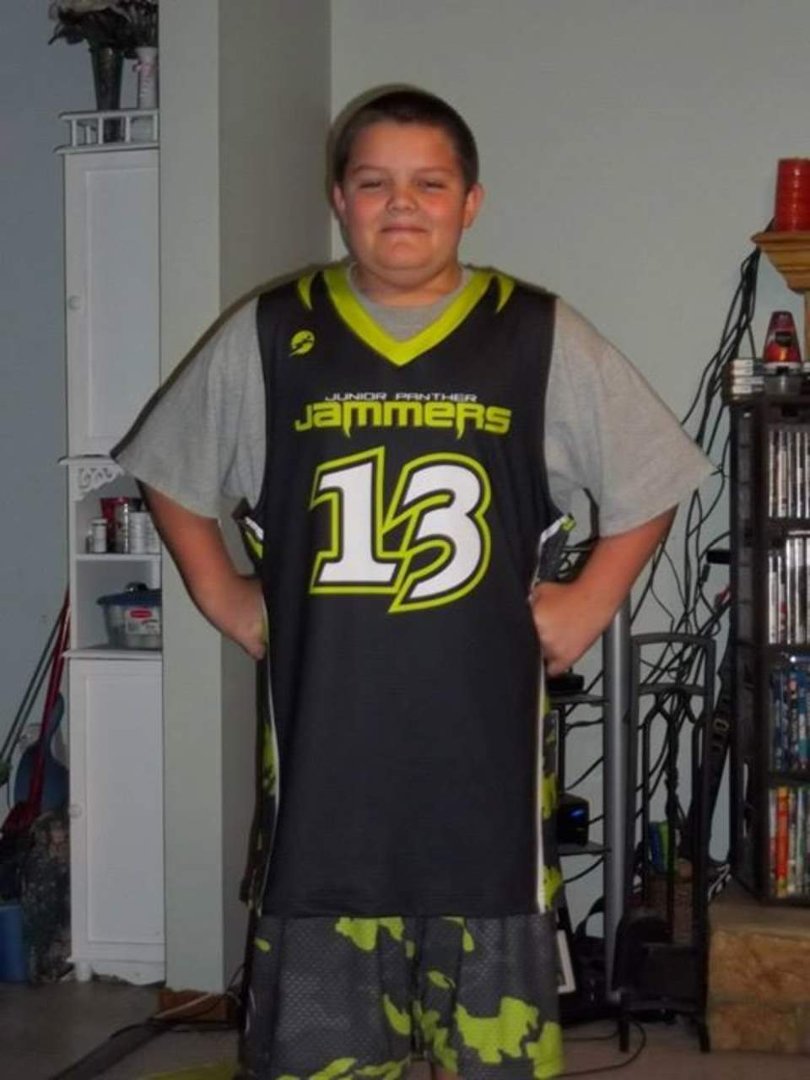 Kenneth Brewer's album, Zeke's B-Ball Uniform