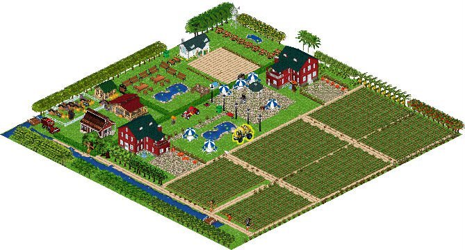 Wanda Timmons' album, Farm Town Photos
