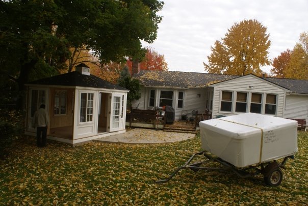 Randy Hall's album, the hot tub room