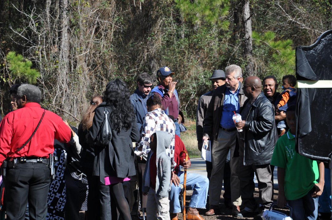 Reginald Archer's album, Bill Kelley & Dinah Rush Historical Marker Dedication