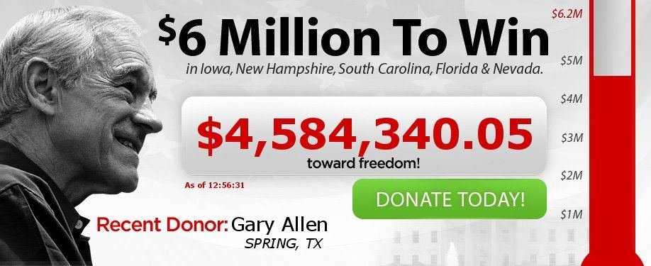 Gary Allen's album, Ron Paul 2012.