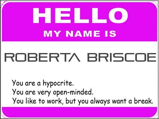 Roberta Briscoe's album, What Does Your Name Mean?