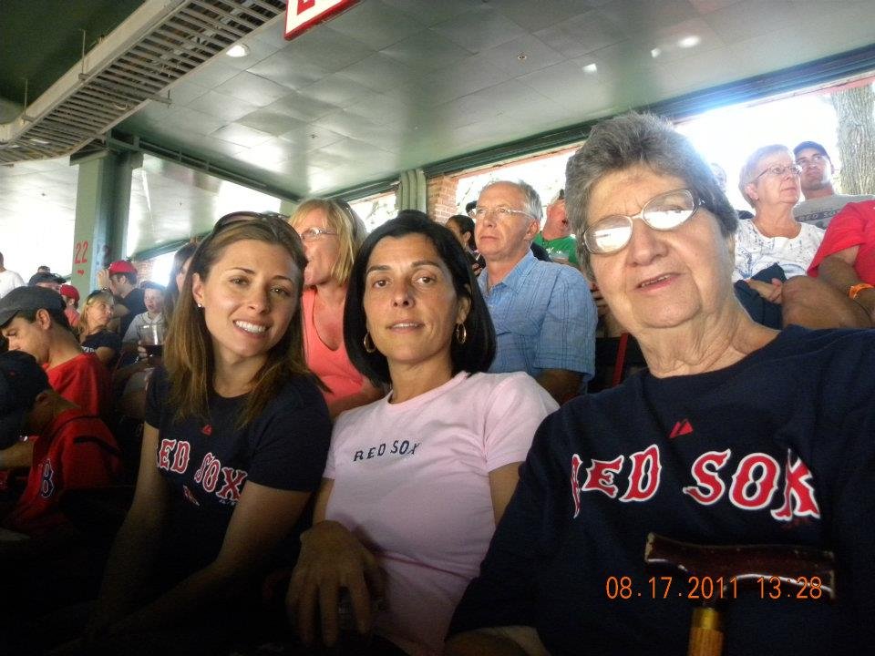 Eric Morash's album, fenway with emily sox vs rays aug 17 2011