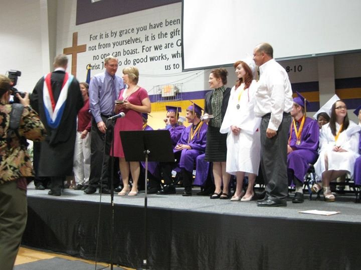 Anne Johnson's album, Jeff Johnson's graduation from high school