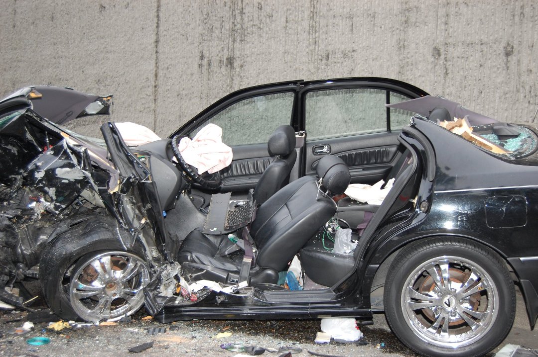 Michael Cavaiani's album, car crash