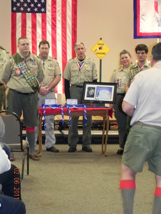 Sandra Lankford's album, Presentation of Eagle Scouts - George Harris & Ricky Rojas (Ge