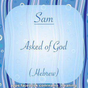 Sam Anderson's album, Name Meaning Photos