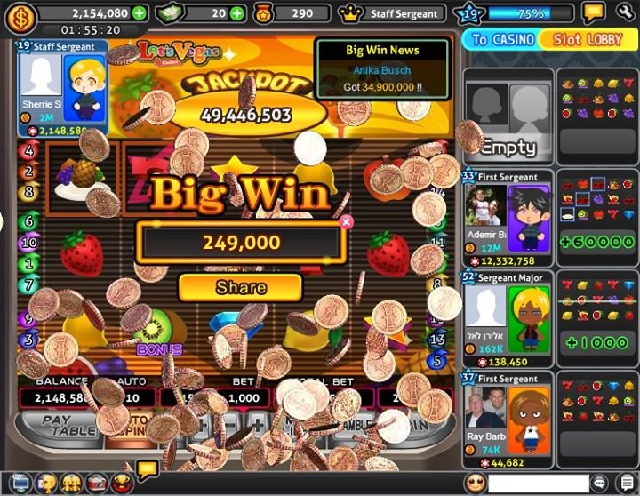 Sherrie Stevens' album, Let's Vegas Casino-Slot Roulette Photos