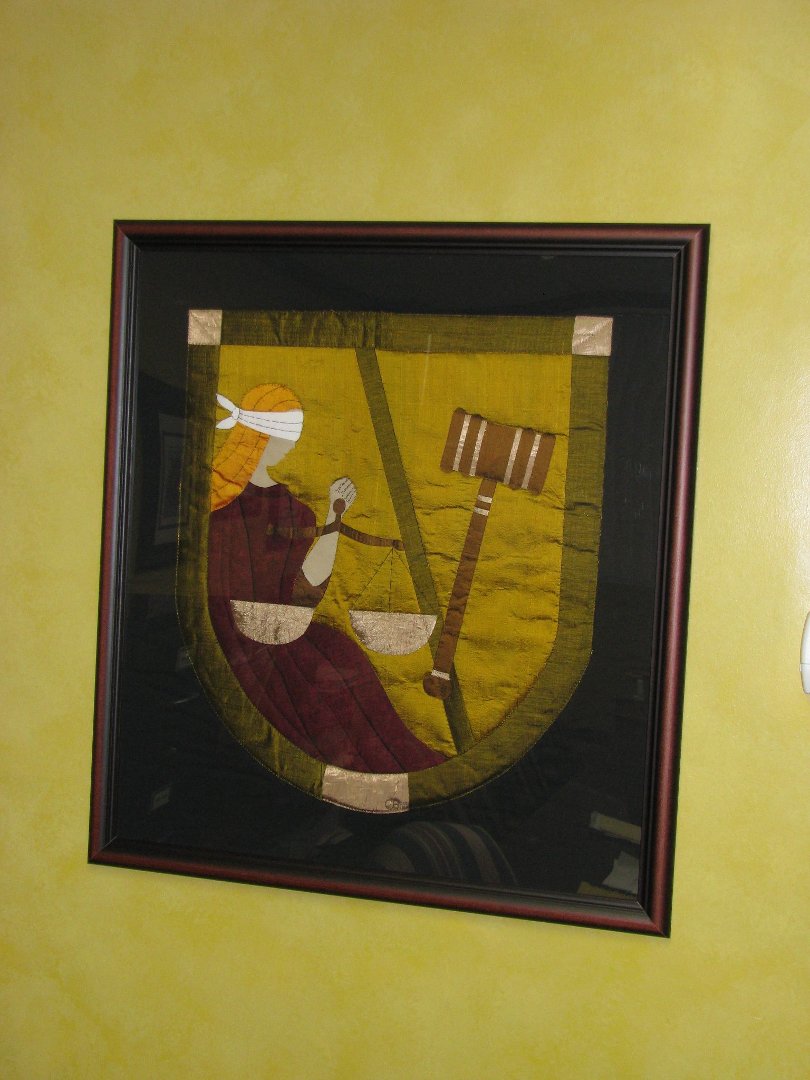 Joel Case's album, Chris Burton's fabric art