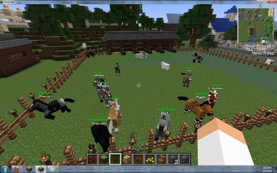 Sandra Smith's album, minecraft phase 2