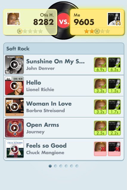 Lisa Harrison's album, SongPop