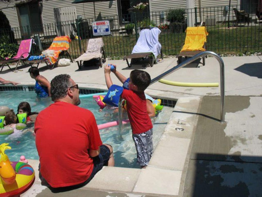 Toby Hyman's album, Facebook Uploads of Kids at Pool