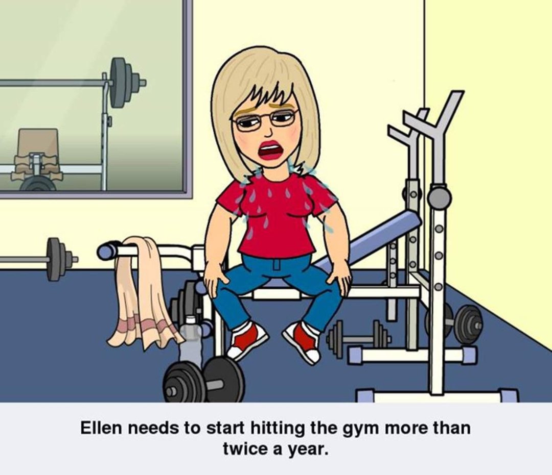 ellen elliott's album, Bitstrips Photos