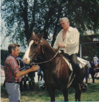 Debra Walsh's album, Charlton Heston