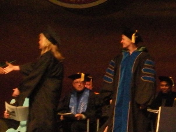 Wes Wright's album, Whitney's College graduation