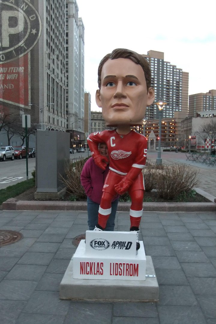 Patrick Brown's album, April 20th in the "D" - Bobblehead Tour, Part Deux
