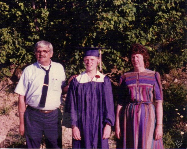 Scott Tobin's album, graduation 87