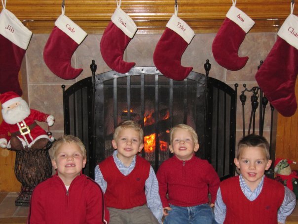 Chad Conover's album, 4 boys at Christmas 2009