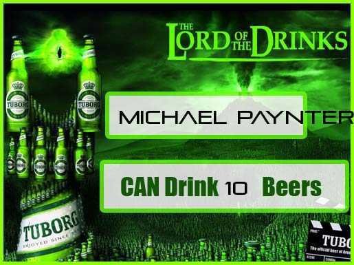 Michael Paynter's album, Lord of the drinks?