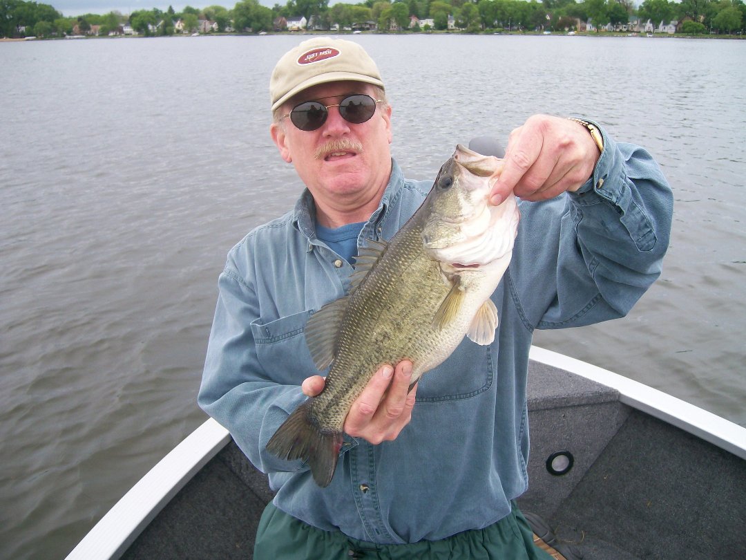 Michael LaFortune's album, Monona Bay Madison Wisc largemouth.