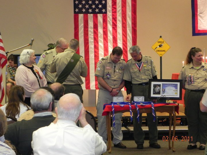 Sandra Lankford's album, Presentation of Eagle Scouts - George Harris & Ricky Rojas (Ge