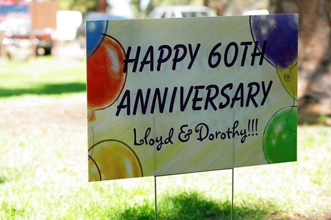 Barbara Fields' album, Mom and Dad's 60th Anniversary