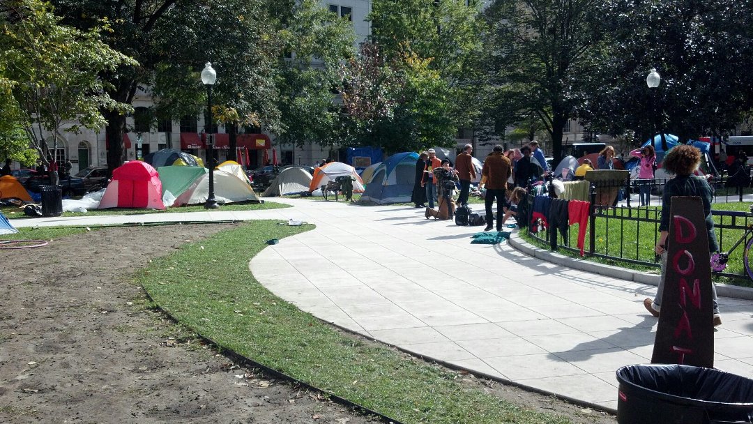Scott Shields' album, occupy dc at McPherson Square